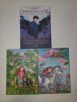 Lili Větroplaška dvě knihy plus Démon z Lesů