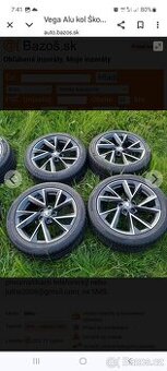 Vega alu kola Superb 3 i 4 Passat R18 ET44