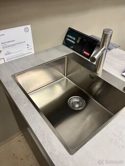 Dřez a baterie Franke z vystavené kuchyně