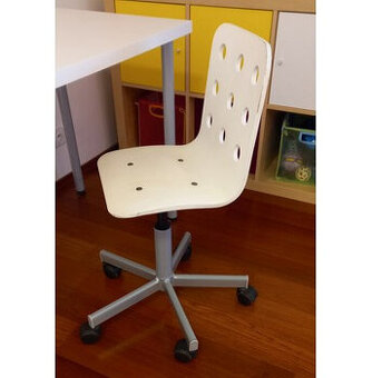 Židle otočná Ikea bílá