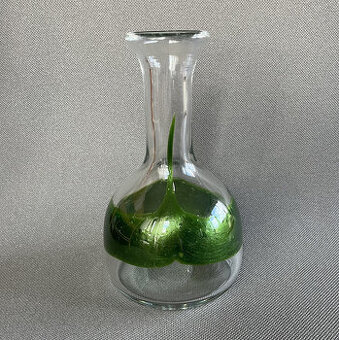 Rosenthal Designová váza, karafa 23 cm, hutní sklo