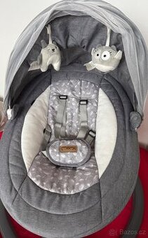 Elektrické houpátko MoMi KENANI tmavě šedá