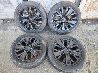16"černá alu sada Spokane 5x112 origo Golf 6 5 Caddy Touran