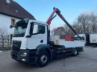 Man  TGS 18.470  4x2 valník + hydraulická.ruka