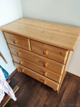 Přebalovací stůl s komodou  Gazel