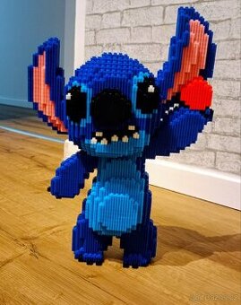 🧩✨ 3D stavebnice Stitch – ručně složený model