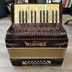 stara harmoniky lignatoe,wimper w.m.p. perletova,ligna