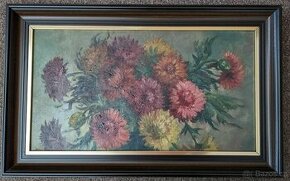 Ida Münzberg obraz (olej, plátno)