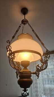 Mosazny lustr ala petrolejka