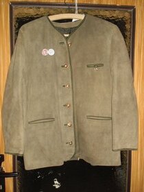 Myslivecké kožené sako Rakouské výroby