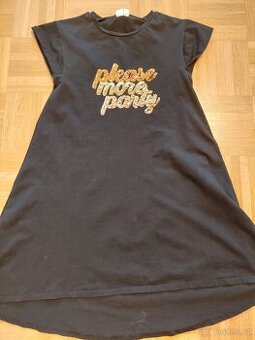 Černé šaty vel.140