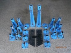 sada MZ věží na rovnací rám Celette