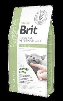 Brit GF Veterinary Diets Cat Diabetes 5 kg