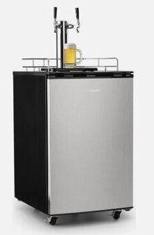 Klarstein Big Spender, lednice na pivní sudy, sudy s CO2