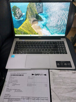 NTB Acer Aspire Lite 15, 8/256 GB, DOKLAD, ZÁRUKA, ZÁNOVNÍ