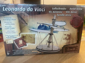 Dřevěný model Leonardo da Vinci - létající vrtule