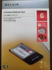 Belkin G Wireless Notebook Card
