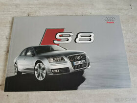 Prospekt Audi S8 D3, 52 stran, německy, 2007 - 1