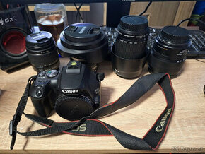 Canon 250D + sada objektivů