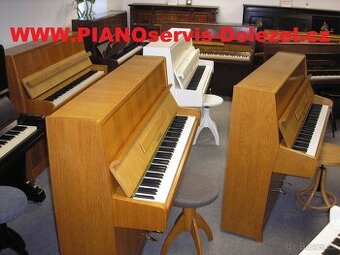 ZNAČKOVÉ a NALADĚNÉ  pianino levně od 380 Kč měsíčně