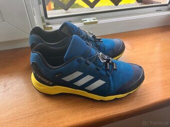 Adidas Terrex GTX K modrá/žlutá 36