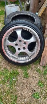 Sada Alu kol s pneu na BMW
