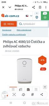 Čistička vzduchu se zvlhčovačem