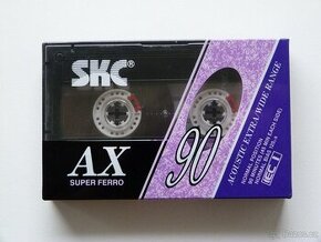 audio kazeta SKC AX + SKC ZX