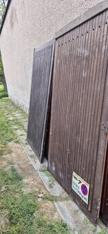 Daruji za odvoz dřevěná vrata - 1