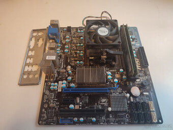 Procesor 4jádrový FX-4300, deska + 4GB RAM