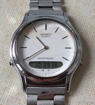 Pánské retro duální hodinky Casio