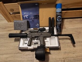 KSC/KWA B&T MP9 (OD) + Buben HPA