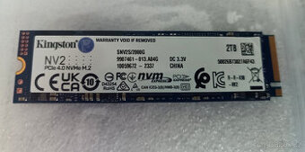 2TB PCIe 4.0 NVMe M.2 Kingston NV2