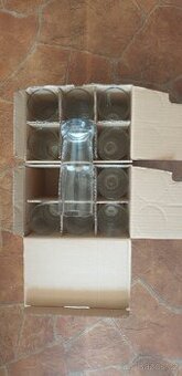 12 nových sklenic 0,3 l - 1