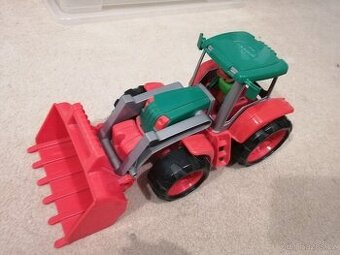 Velký plastový traktor Lena
