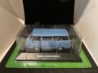 Škoda 1203 MINIBUS 1979 DEAGOSTINI 1:43