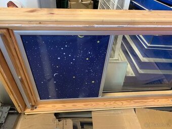 Střešní okna VELUX s roletkou 78x140 jak nový+ okno plast.