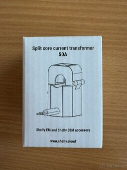 Proudový transformátor Shelly 50A pro Shelly EM