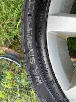 ALU sada VW 5x112 R 17 + zimní pneu 235/45/17