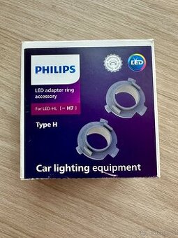 Kroužky adaptéry Philips LED H7, typ H
