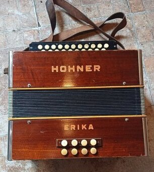 Harmonika Heligonka Hohner Erika