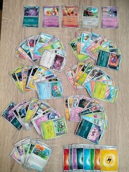 Pokémon karty originál, 78 ks