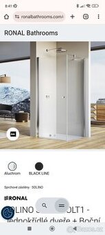 Sprchový kout 100 cm x 100 cm