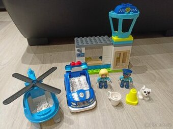 Lego Duplo Policejní stanice a vrtulník 10959