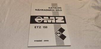 MZ 150 ETZ - katalog náhradních dílů motocykl