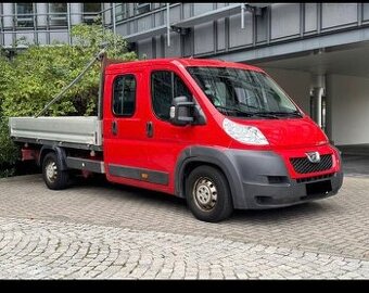 Peugeot Boxer 3.0HDi doublecab 7 míst valník