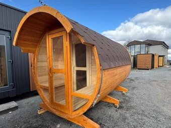 Sudová sauna s předsíní 3,5 m, 2 místnosti, cedr