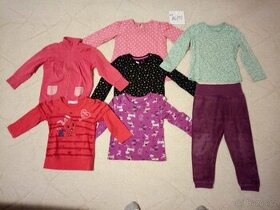 Oblečení pro holku vel. 86/92 (14 kusů)