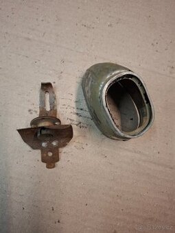 Zadni svetlo na historicky motocykl