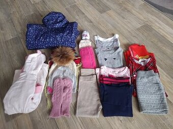 Balík dívčího oblečení 98-104